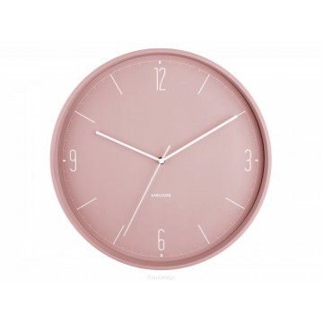 Nástenné hodiny Karlsson Numbers & Lines KA5735PI, 40 cm